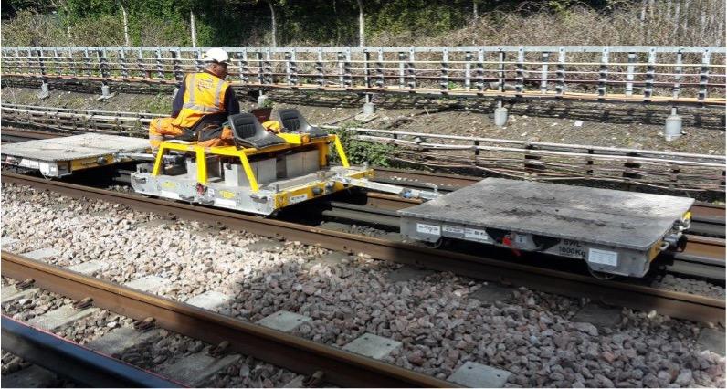 Motorised Track Trolley